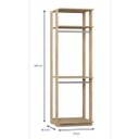 Ver imagem 4 de Módulo Closet com Cabideiros Clothes Be Mobiliário