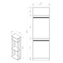 Ver imagem 5 de Módulo Closet com Cabideiros Clothes Be Mobiliário