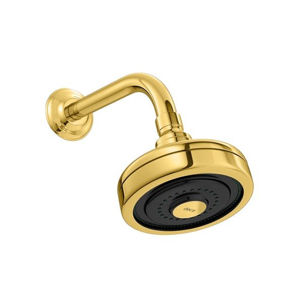 Chuveiro Acqua Plus com Tubo Standard 1990 Gold Deca