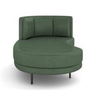 Ver imagem 6 de Sofá Chaise Longue Sala de Estar Living Lucca Esquerdo D02 Couríssimo Verde B-89 - Lyam Decor