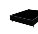 Ver imagem 2 de Base Box Viúva 128x188 Corino Preto Bio Box