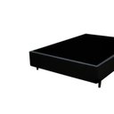 Ver imagem 2 de Base Box Viúva 128x188 Corino Preto Bio Box