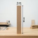 Ver imagem 6 de Ripa Shiplap RBL Kit 45 Unidades em MDF Cru 90 x 10