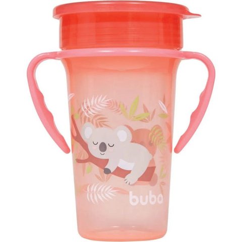Copo Infantil de Treinamento com Alça 360° Coala - Buba Baby