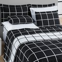 Ver imagem 2 de Cobre Leito Queen Square Micropercal 200 Fios 3pç - Preto