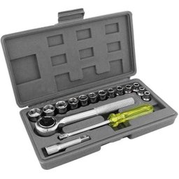 Jogo de Chave Soquete Sextavadas com Catraca 1/2" - 2