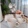Jogo de Xícaras em Porcelana para Café Bee Branca 90ml - 4 Peças - 4