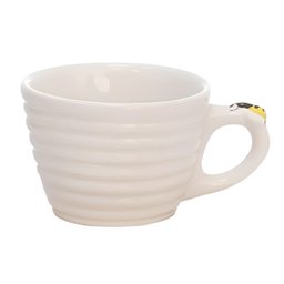 Jogo de Xícaras em Porcelana para Café Bee Branca 90ml - 4 Peças - 3