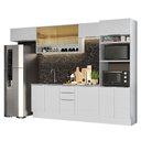 Ver imagem 3 de Armário de Cozinha Completa 330cm Branco Stella Madesa 06