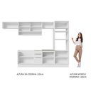 Ver imagem 6 de Armário de Cozinha Completa 330cm Branco Stella Madesa 06