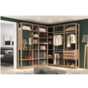 Ver imagem 7 de Módulo Closet 2 Portas 3 Gavetas Clothes Be Mobiliário