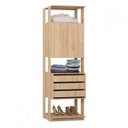 Ver imagem 1 de Módulo Closet 2 Portas 3 Gavetas Clothes Be Mobiliário
