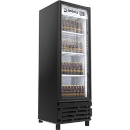 Cervejeira Imbera 569 Litros Porta de Vidro Preto Ccv355-220v - 1