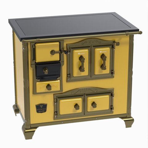 Fogao a Lenha N 2 Gab Imperador Premium Amarelo Se