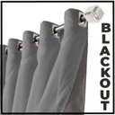 Ver imagem 4 de cortina pé direito blackout c/voal 5,00 x 4,30 Livia cinza