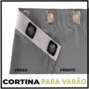 Ver imagem 6 de cortina pé direito blackout c/voal 5,00 x 4,30 Livia cinza