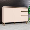 Balcao Henn Connect 3pts 2gvs 1,20m 100 Mdf S/tampo - C66-139 - 5
