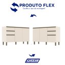 Ver imagem 3 de Balcao Henn Connect 3pts 2gvs 1,20m 100 Mdf S/tampo - C66-139