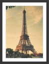 Ver imagem 1 de Quadro Decorativo Cidade Paris Torre Eiffel Com Moldura