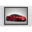 Ver imagem 1 de Quadro Decorativo Carros Maclaren Salas Quartos Interiores Com Moldura