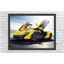 Ver imagem 1 de Quadro Decorativo Carros Maclaren Salas Quartos Interiores Com Moldura