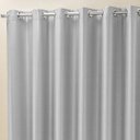 Ver imagem 2 de Cortina Madri para Trilho Comum Tecido Semi Blackout 3,00M x 2,50M Sala Quarto - Cinza