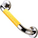 Ver imagem 1 de Barra Alca de Apoio 40cm Kit 3 Uni Suporte Inox Antiderrapante Pcd Idoso Gestante Anti Queda Box Ban