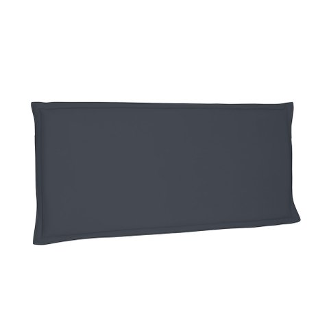 Cabeceira Painel Garden Para Cama Box Solteiro 90 cm Suede Cinza- D’Rossi