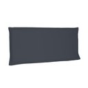 Ver imagem 1 de Cabeceira Painel Garden Para Cama Box Solteiro 90 cm Suede Cinza- D’Rossi