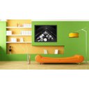 Ver imagem 2 de Quadro Decorativo Esportes Sinuca Bilhar Sala De Jogos Com Moldura