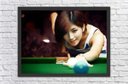 Ver imagem 1 de Quadro Decorativo Esportes Sinuca Bilhar Sala De Jogos Com Moldura