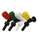Ver imagem 1 de Kit 12 Unidades Torneira para Jardim Cor Branco Verde Amarela e Vermelha Bitola 1/2'' e 3/4'' Durín