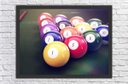 Ver imagem 1 de Quadro Decorativo Esportes Sinuca Bilhar Sala De Jogos Com Moldura