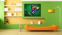 Ver imagem 2 de Quadro Decorativo Esportes Sinuca Bilhar Sala De Jogos Com Moldura
