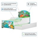 Ver imagem 4 de Bicama Mini Snap Floresta Dinossauros com Colchões