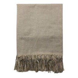 Xale Manta para Poltrona Sofá 1,60x1,40m Copacabana Branco Navajo - 1