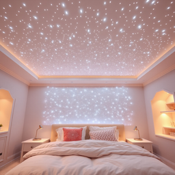 Céu Estrelado Original Rgbw Iluminação Led Fibra Ótica 600 - 6