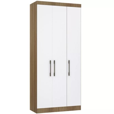 Guarda-roupa Modulado 101,5cm 3 Portas Paris Luciane