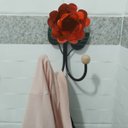 Ver imagem 4 de Cabide de 2 Ganchos em Ferro / Porta Toalha 2 Ganchos em Ferro / Varias Cores:vermelho