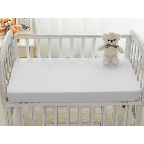 Capa Protetor de Colchão Berço Impermeável 130x70x12 Antiácaro Hipoalergênico Berve Enxovais