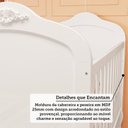 Ver mais imagens de Quarto de Bebê Berço Minicama Guarda-Roupa e Cômoda Janeladas 100% MDF Maya Clássico Espresso Móveis