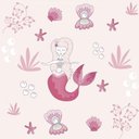 Ver imagem 2 de Papel de Parede Infantil Sereia