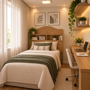 Ver imagem 6 de Cabeceira Vivian para Cama Box Solteiro 90cm com 2 Nichos Organizadores 100% MDF