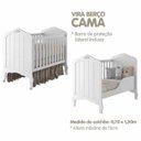 Ver imagem 4 de Berço Americano Harmonia Branco - Permobili