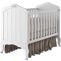 Berço Americano Harmonia Branco - Permobili - 2
