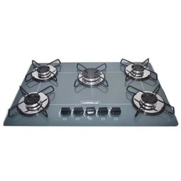 Cooktop Ultra Chama 5 Bocas Prata - Chamalux - 2