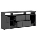 Ver imagem 2 de Balcão/buffet 176cm Quadriculado 3d Grafite