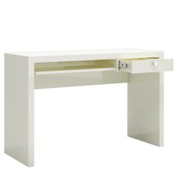 Mesa para Computador 1 Gaveta Off White - Dalla Costa - 2