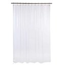 Ver imagem 1 de 2 Cortina Box Banheiro Pvc Transparente Antimofo Ilhós 1,95