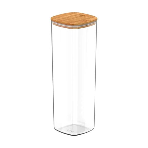 Pote Hermético com Tampa de Bambu - 2l ou